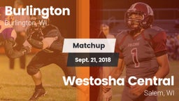 Matchup: Burlington vs. Westosha Central  2018