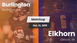 Matchup: Burlington vs. Elkhorn  2018
