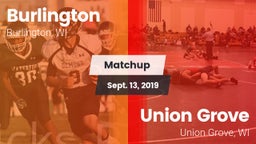 Matchup: Burlington vs. Union Grove  2019