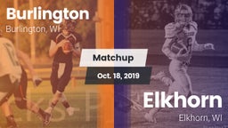 Matchup: Burlington vs. Elkhorn  2019