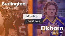 Matchup: Burlington vs. Elkhorn  2020