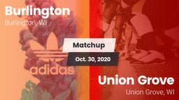 Matchup: Burlington vs. Union Grove  2020