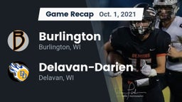 Recap: Burlington  vs. Delavan-Darien  2021