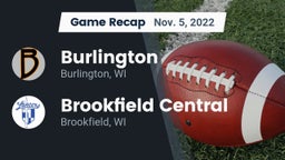 Recap: Burlington  vs. Brookfield Central  2022