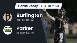 Recap: Burlington  vs. Parker  2023