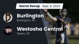 Recap: Burlington  vs. Westosha Central  2023