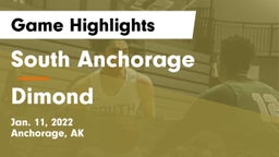 South Anchorage  vs Dimond  Game Highlights - Jan. 11, 2022