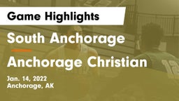 South Anchorage  vs Anchorage Christian  Game Highlights - Jan. 14, 2022