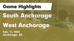 South Anchorage  vs West Anchorage Game Highlights - Feb. 11, 2022