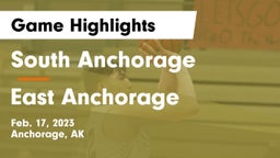 South Anchorage  vs East Anchorage  Game Highlights - Feb. 17, 2023