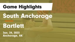 South Anchorage  vs Bartlett  Game Highlights - Jan. 24, 2023