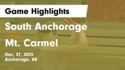 South Anchorage  vs Mt. Carmel  Game Highlights - Dec. 27, 2023