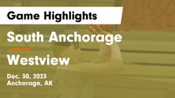 South Anchorage  vs Westview Game Highlights - Dec. 30, 2023