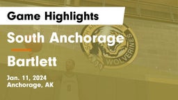 South Anchorage  vs Bartlett Game Highlights - Jan. 11, 2024