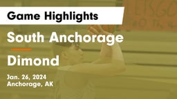 South Anchorage  vs Dimond  Game Highlights - Jan. 26, 2024