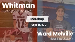 Matchup: Whitman vs. Ward Melville  2017