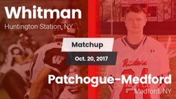 Matchup: Whitman vs. Patchogue-Medford  2017