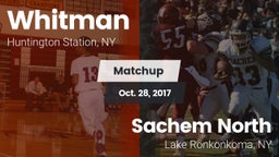 Matchup: Whitman vs. Sachem North  2017