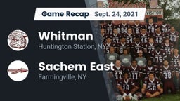 Recap: Whitman  vs. Sachem East  2021