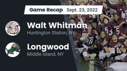 Recap: Walt Whitman  vs. Longwood  2022