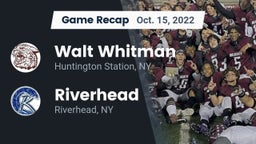 Recap: Walt Whitman  vs. Riverhead  2022
