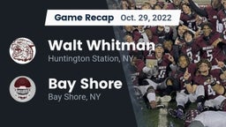 Recap: Walt Whitman  vs. Bay Shore  2022