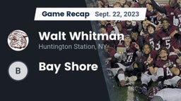 Recap: Walt Whitman  vs. Bay Shore 2023