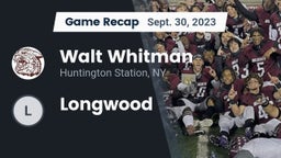 Recap: Walt Whitman  vs. Longwood 2023