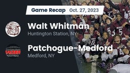 Recap: Walt Whitman  vs. Patchogue-Medford  2023