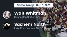 Recap: Walt Whitman  vs. Sachem North  2023