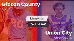 Matchup: Gibson County vs. Union City  2019