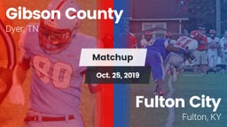 Matchup: Gibson County vs. Fulton City  2019
