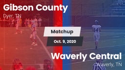 Matchup: Gibson County vs. Waverly Central  2020