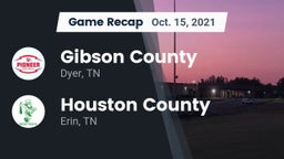 Recap: Gibson County  vs. Houston County  2021