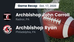 Recap: Archbishop John Carroll  vs. Archbishop Ryan  2020