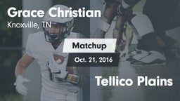 Matchup: Grace Christian vs. Tellico Plains 2016