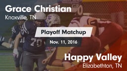 Matchup: Grace Christian vs. Happy Valley  2016