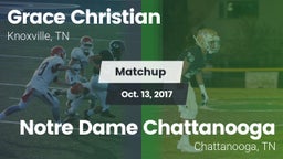 Matchup: Grace Christian vs. Notre Dame Chattanooga 2017