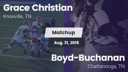 Matchup: Grace Christian vs. Boyd-Buchanan  2018