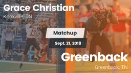 Matchup: Grace Christian vs. Greenback  2018