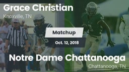 Matchup: Grace Christian vs. Notre Dame Chattanooga 2018