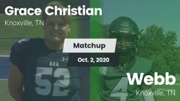 Matchup: Grace Christian vs. Webb  2020