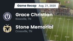 Recap: Grace Christian  vs. Stone Memorial  2020