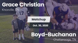 Matchup: Grace Christian vs. Boyd-Buchanan  2020