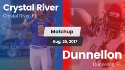 Matchup: Crystal River vs. Dunnellon  2017