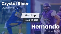 Matchup: Crystal River vs. Hernando  2017