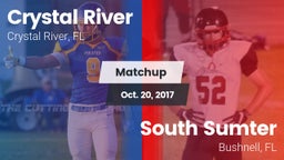 Matchup: Crystal River vs. South Sumter  2017