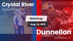 Matchup: Crystal River vs. Dunnellon  2018