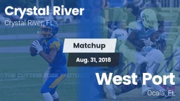 Matchup: Crystal River vs. West Port  2018