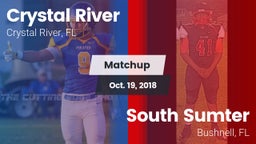 Matchup: Crystal River vs. South Sumter  2018